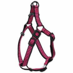 ACTIVE DOG Postroj Premium M růžový 2x53-77cm