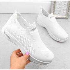 Vinceza Bílá sportovní obuv slip-on velikost 40
