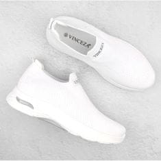 Vinceza Bílá sportovní obuv slip-on velikost 41