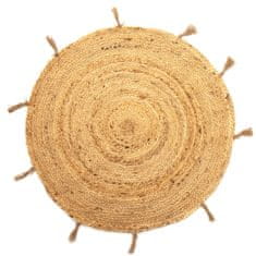Homla Jutový koberec - rohožka | ALANA | juta kulatý | Ø 80 cm | 846880 Homla