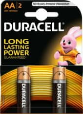 Duracell Basic AA 2ks alkalické tužkové baterie 03508634PR