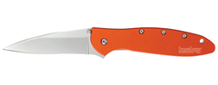 Kershaw 1660OR LEEK - ORANGE kapesní nůž 7,5 cm, oranžová, hliník
