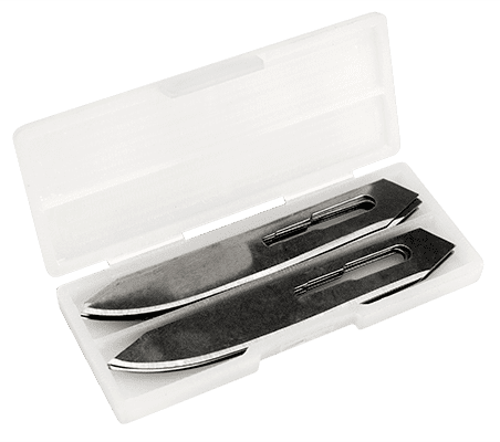 Kershaw 1890RBX náhradní čepele pro nůž Lonerock RBK, nerezová ocel, 7 cm, 14 ks