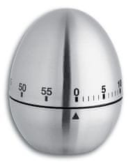 TFA 38.1026 EI Kuchyňský časovač ve tvaru vajíčka, nerez