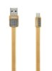 RC-044a Platinum datový USB-C kabel 1m zlatý AA-7041