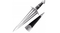 Cold Steel 88CDEA Cinquedea sběratelský meč 36,8 cm, růžové dřevo, kožené pouzdro