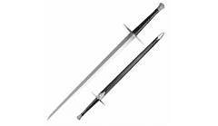 Cold Steel 88HNH Hand-and-a-Half Sword meč 85 cm, dřevo, kůže, kožené pouzdro