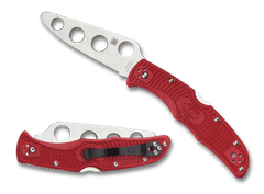 Spyderco C10TR Endura 4 Trainer tréninkový nůž 9,1 cm, červená, FRN