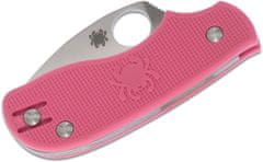 Spyderco C154PPN Squeak Pink Heals kapesní nůž 5 cm, růžová, FRN