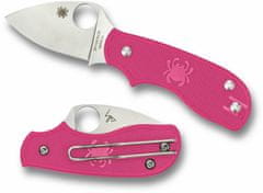 Spyderco C154PPN Squeak Pink Heals kapesní nůž 5 cm, růžová, FRN
