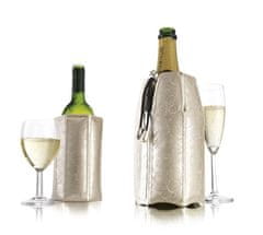 Vacuvin 3887560 Manžetové chladiče na víno a šampaňské Platinum