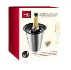 Vacuvin 3647360 Chladič na šampaňské Elegant z nerezavějící oceli