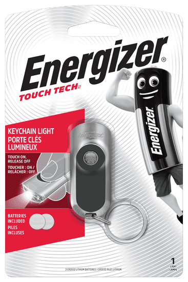 Energizer ruční svítilna a klíčenka Touch Tech Keychain 2 x CR2032