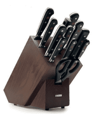 Wüsthof 1090171203 CLASSIC Sada nožů ve stojanu / bloku, 12 dílů, tmavohnědý jasan