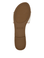 Guess Dámské pantofle, nazouváky Lyndon bílá 36,5