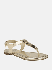 Guess Dámské sandále, žabky Dorrys zlaté 36,5