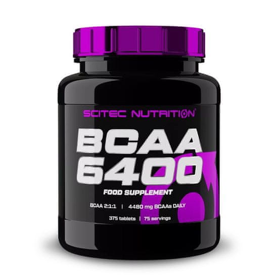 Scitec Nutrition BCAA 6400 Balení: 375 tablet