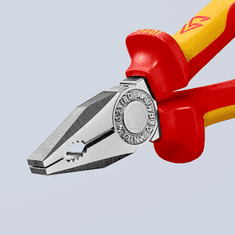 Knipex Kombinované kleště, elektrikářské, izolované 1000 V, 180 mm - KNIPEX 03 06 180