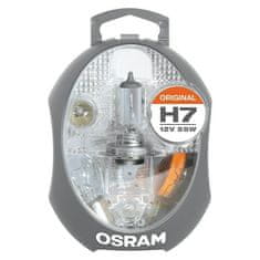 Osram Žárovky a pojistky do auta, H7 12V 55W, sada 9 dílů - OSRAM Eurobox