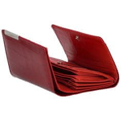 Gregorio Luxusní dámská kožená peněženka Gregorio Lake, červená