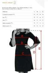 Numoco 217-7 NEVA Trapézové šaty s mašlí - béžové S
