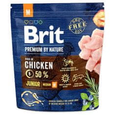 Brit Krmivo Premium by Nature Junior M 1kg