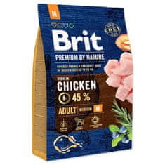 Brit Krmivo Premium by Nature Adult M 3kg