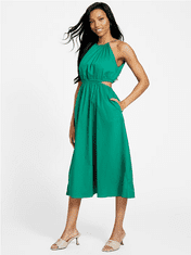 Guess Dámské dlouhé šaty Isabel zelené XS