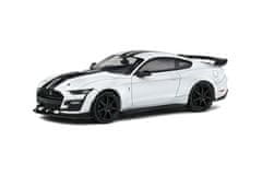 Solido Solido Ford Shelby Mustang GT500 White/Black Stripes - SOLIDO 1:43