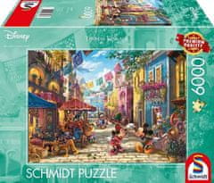 Schmidt Puzzle Mickey & Minnie v Mexiku 6000 dílků