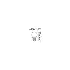 FARO Barcelona FARO LED žárovka G45 matná E27 4W 2700K