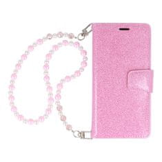MobilPouzdra.cz Knížkové pouzdro 2v1 Liavec Glitter Magsafe pro Samsung Galaxy S24 Plus , barva růžová