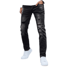 Dstreet Pánské džínové kalhoty ORA černé ux4137 S