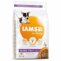 IAMS Krmivo Dog Puppy Small & Medium Chicken 3kg 