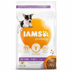 IAMS Krmivo Dog Puppy Small & Medium Chicken 3kg 