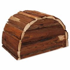 SMALL ANIMAL Domek Hobit dřevěný 25x16x15cm