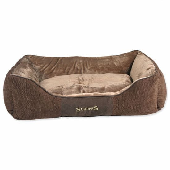 Scruffs Pelech Chester Box Bed čokoládový XL 90x70cm