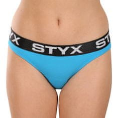 Styx 3PACK dámské kalhotky sportovní guma vícebarevné (3IK96019) - velikost S