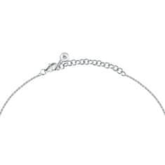 Morellato Půvabný stříbrný náhrdelník s kytičkou Tesori SAIW185