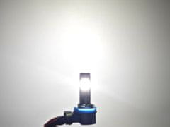 motoLEDy H11 LED žárovky 12V CANBUS CSP 2 ks - čisté bílé světlo, 2x silnější než sklo, homologace