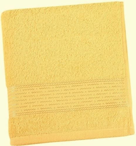 Veratex Veratex Froté ručník 50x100cm proužek 450g sv.žlutá