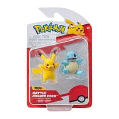 ORBICO Pokémon akční figurky - 2 pack Asst (Charmander&Pikacu, Squirtle& Pikacu, Bulbusaur&Pikacu