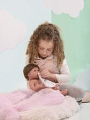 Llorens 73804 New Born holčička - realistická panenka miminko s celovinylovým tělem - 40 cm