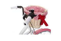 Goetze COLOURS dámské jízdní kolo, kola 28”, výška 160-185 cm, 3-rychlostní, bílo-růžové