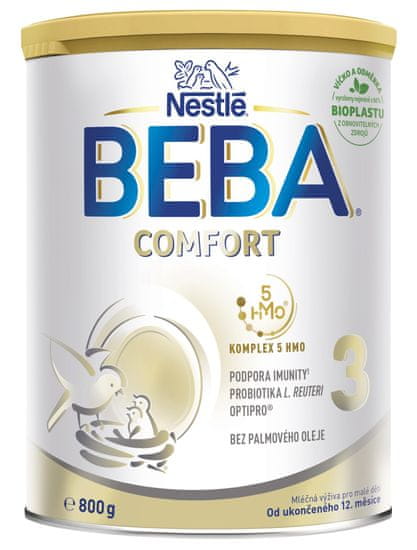 BEBA COMFORT 3, 5 HMO batolecí mléko, 800 g
