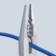 Knipex Elektrikářské kleště, odizolovací, 0,5-0,75/1,5/2,5 mm, s okem - KNIPEX 13 05 160 T