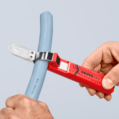 Knipex Nůž na kabely s háčkem, pro průměry 8,0-28,0 mm - KNIPEX 16 20 165 SB