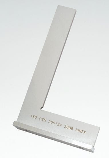 Kinex Zámečnický úhelník, příložný, 250x160x4 mm - KINEX