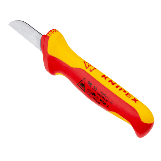Knipex Kabelový nůž, elektrikářský VDE, 190 mm - KNIPEX 98 52