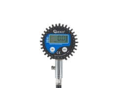 GEKO Měřič tlaku - manometr, digitální, 0-13,8 bar, citlivost 0,01 bar, s hadicí 30 cm